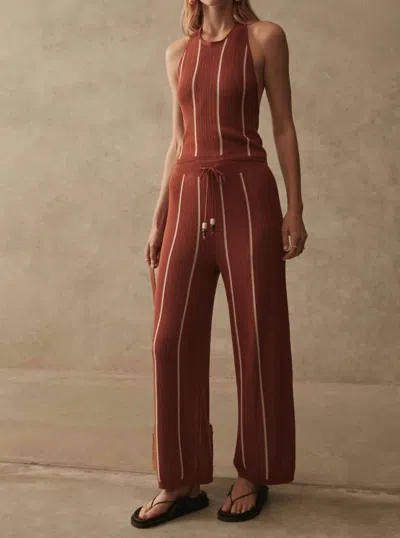 Sancia Camden Knit Pants In Tuscan In Multi