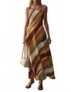 Sancia Dakota Maxi Dress In Multicolor In Multi