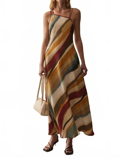 Sancia Dakota Maxi Dress In Multicolor