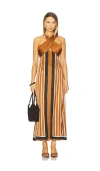 Sancia Ellery Dress In Brown
