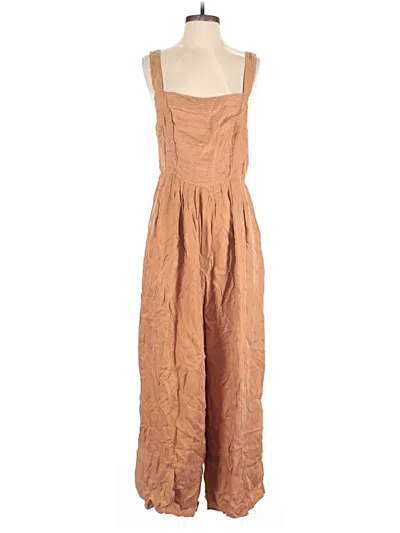 Pre-owned Sancia Jumpsuit In Brown
