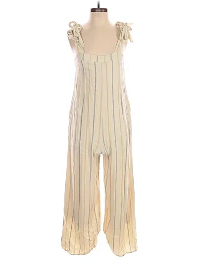 Pre-owned Sancia Jumpsuit In Tan