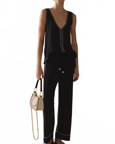 Sancia Lawrence Knit Pants In Black