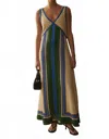 Sancia Naomi Maxi Dress In Amara Print In Multi