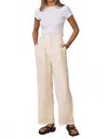 Sancia Sorella Pants In Vanilla In White