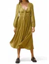 Sancia The Chantal Dress In Avocado In Green