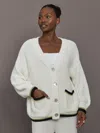 Sancia The Charli Knit Cardigan In White