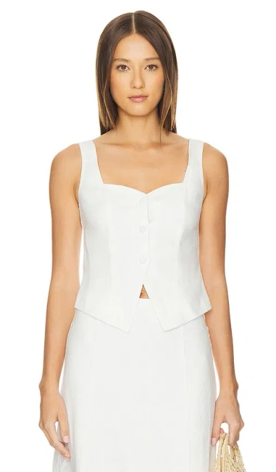 Sancia The Charlotte Top In White