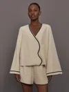 Sancia The Cressida Shirt In Neutral