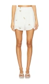 Sancia The Eymara Shorts In White
