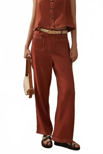 Sancia The Eynid Pants In Sienna In Brown