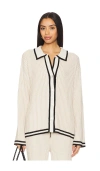 Sancia The Josefina Knit Shirt In Beige