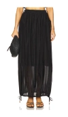 Sancia The Rhea Skirt In Black