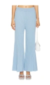 Sancia The Riley Knit Pants In Blue