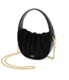 Sancia The Velenje Half Moon Bag In Black