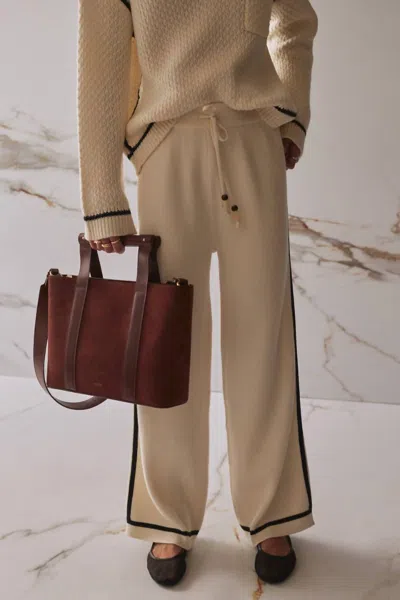 Sancia Tommy Knit Pants In Frost In Yellow