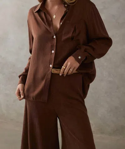 Sancia Women's Florence Shirt In Coconut In White