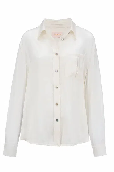Sancia Women's Florence Shirt In Ecru In White