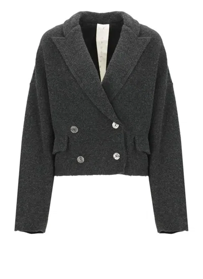 Sanctamuerte Jackets Grey