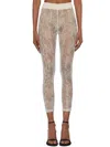 Sanctamuerte Lace Leggings