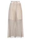 Sanctamuerte Woman Pants Light Grey Size Xs Cotton, Elastane, Viscose, Silk In Grey