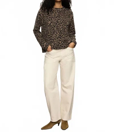 Sanctuary 24/7 Popover Top In French Kitty In Brown