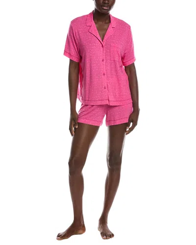 Sanctuary 2pc Notch Top & Boxer Set In Multi