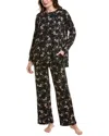 Sanctuary 2pc Oversized Pullover & Pant Set In Black