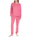 Sanctuary 2pc Pullover & Jogger Pant In Pink