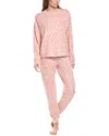 Sanctuary 2pc Pullover & Jogger Pant In Pink