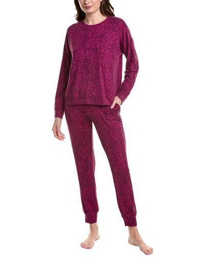 Sanctuary 2pc Pullover & Jogger Pant Set In Purple