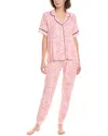 Sanctuary 2pc Sleepshirt & Jogger Set In Pink