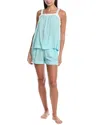 Sanctuary 2pc Tank & Boxer Set In Blue