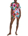 Sanctuary 2pc Top & Boxer Set In Multi