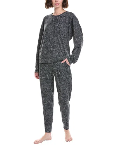 Sanctuary 2pc Top & Jogger Pajama Set In Gray
