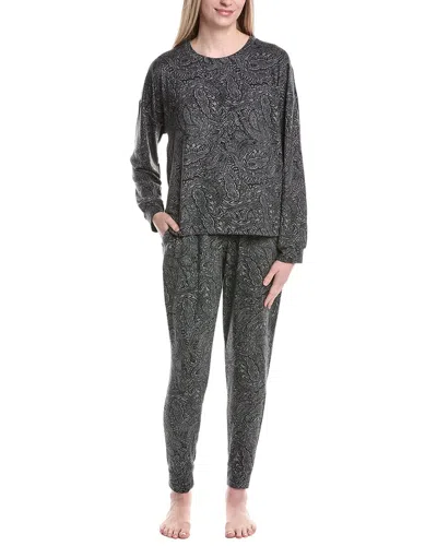 Sanctuary 2pc Top & Jogger Pajama Set In Gray