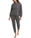 Sanctuary 2pc Top & Jogger Pant In Grey