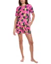 Sanctuary 2pc Top & Short Set In Pink