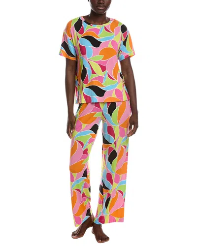 Sanctuary 2pc T-shirt & Long Pant Set In Multi