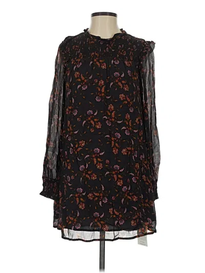 Pre-owned Sanctuary 3/4 Sleeve Blouse In Black