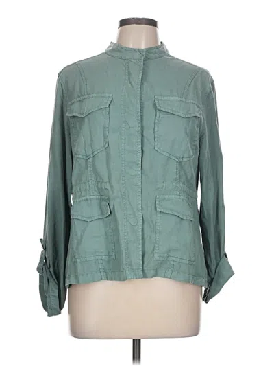 Pre-owned Sanctuary 3/4 Sleeve Blouse In Teal