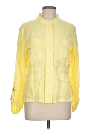 Pre-owned Sanctuary 3/4 Sleeve Blouse In Yellow