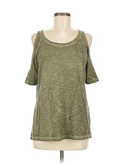 Pre-owned Sanctuary 3/4 Sleeve T-shirt In Green