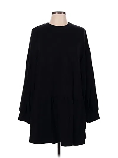 Pre-owned Sanctuary 3/4 Sleeve T-shirt In Black