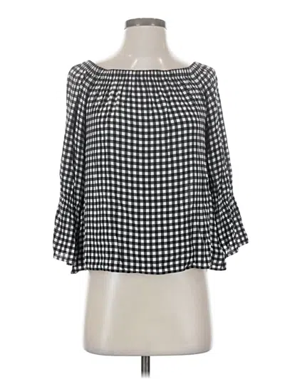 Pre-owned Sanctuary 3/4 Sleeve T-shirt In Silver