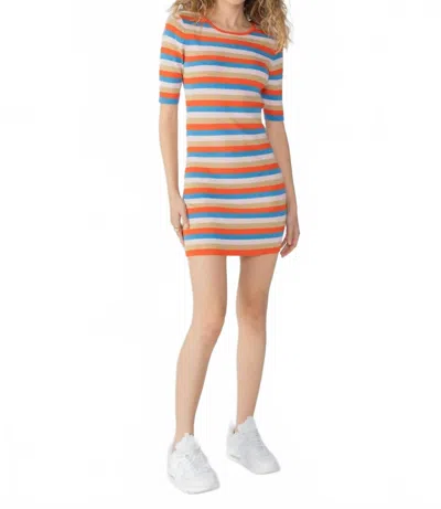 Sanctuary Act Natural Rib Dress In Multi