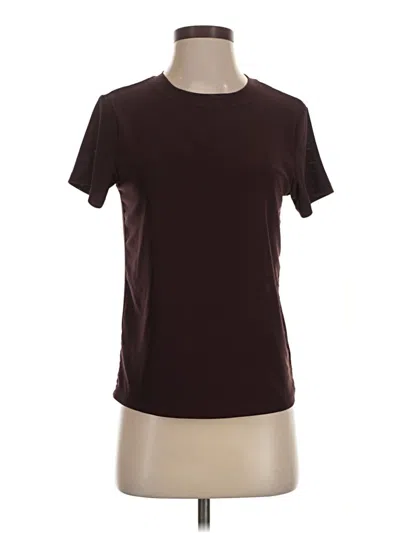Pre-owned Sanctuary Active T-shirt In Burgundy