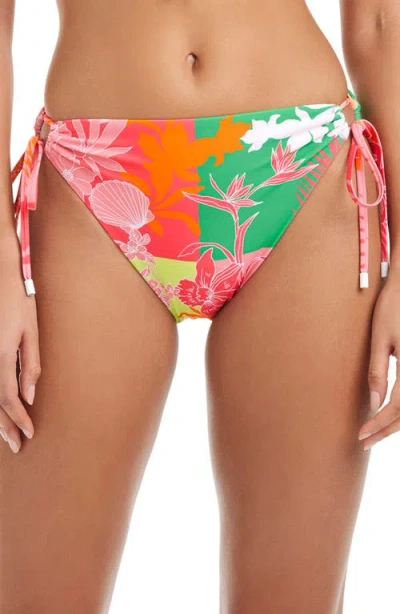 Sanctuary Adjustable Loop Bikini Bottoms In Multi