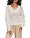 Sanctuary Open Stitch V-neck Sweater