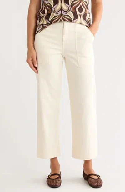 Sanctuary Ali Ankle Crop Jeans In Moonstone White